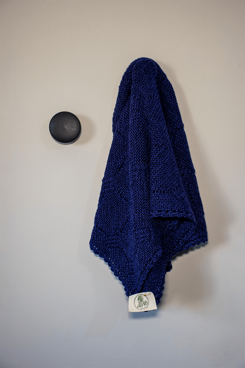 Manta Bebê Antialérgica Azul Marinho