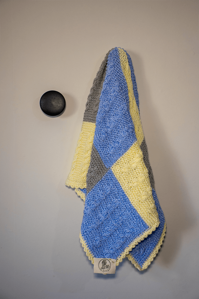 Manta Bebê Antialérgica Xadrez