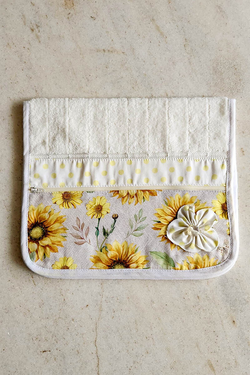 Toalha Necessaire – Girassol